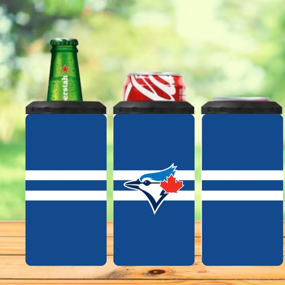 Toronto Blue Jays 4 in 1 Can Cooler, 16oz Tumbler